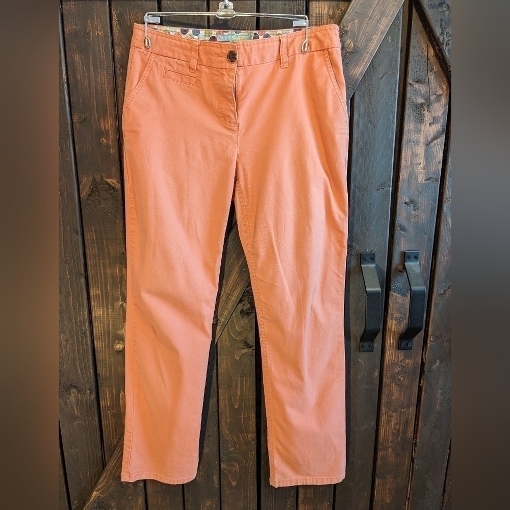 Boden size 6p salmon chinos